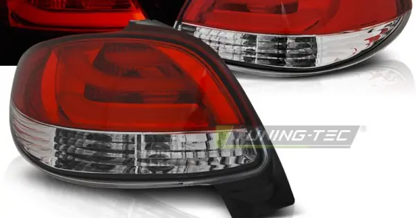 Set Stopuri PEUGEOT 206 10.98- rosu Led BAR Livrare expres