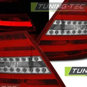 Stopuri tub led rosu-alb compatibil cu MERCEDES C-KLASA W204 SEDAN 07-10 Mai ieftin