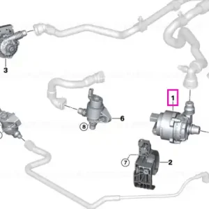 Vezi acum Pompa electrica lichid racire - BMW Seria 2 U06, X1 U11 U12, X2 U10 - Mini Countryman U25