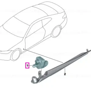 Modul lumina ambientala, prag dreapta - BMW Seria 4 G22 G23 G26, i4 G26 Promoție
