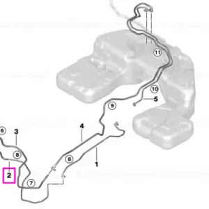Conducta alimentare combustibil - BMW X5 G05, X6 G06, X7 G07 Ieftin