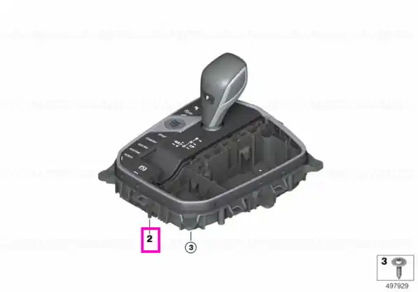 Comandă acum Panou de control consola centrala (LHD MSA PDC SV) - BMW Seria 8 G14 G15 G16, X5 G05, X6 G06, X7 G07