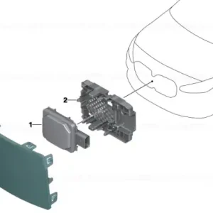Reduceri Ornament frontal protectie senzor radar - BMW Seria 7 G70