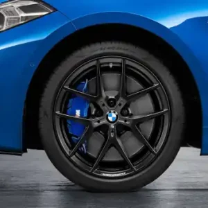 Roată completă de iarnă - M Performance Y-Spoke 554M (forged) cu anvelopa Continental Winter Contact TS860S SSR - 225/40R18 92V XL - BMW Seria 1/2 F40/F44 - Jante forjate Disponibil imediat