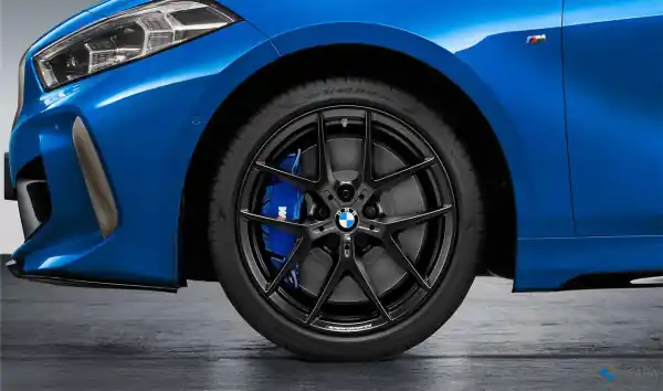 Roată completă de iarnă - M Performance Y-Spoke 554M (forged) cu anvelopa Continental Winter Contact TS860S SSR - 225/40R18 92V XL - BMW Seria 1/2 F40/F44 - Jante forjate Disponibil imediat