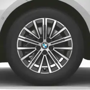 Roată completă de iarnă - V-Spoke 833 (bright turned) cu anvelopa Continental Winter Contact TS860S - 205/60R17 97H XL - Mini Cooper U06 Ofertă limitată
