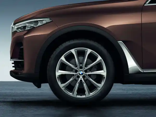 Livrare expres Roată completă de iarnă - V-Spoke 750 cu anvelopa Continental Winter Contact TS860S SSR - 255/55R20 110H XL - BMW X7 G07 LCI