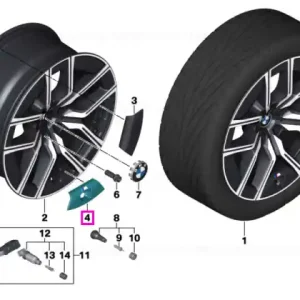 Insertie 2, janta M Performance Aerodynamic Wheel 907M - BMW Seria 7 G70 Discount