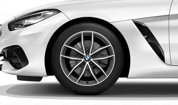 Janta aliaj usor - V-Spoke 770 - Bicolor Gri/Argintiu (Orbit Grey / Bright Turned) - 9x18 ET:28 - BMW Z4 G29 Plată sigură