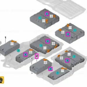 Transport gratuit Modul baterie Hybrid, de inalta tensiune (34 Ah) - BMW X5 G05
