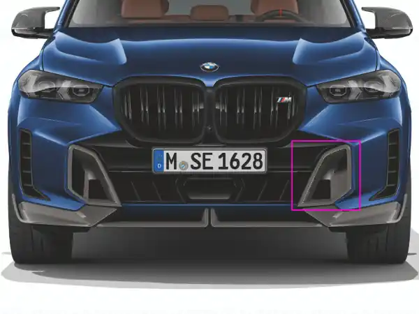 Promoție Ornament carbon, admisie aer frana stanga, M Performance - BMW X5 G05 LCI