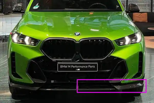 Ornament fata "M Performance", Stanga, Carbon - BMW X6 G06 LCI Mai ieftin