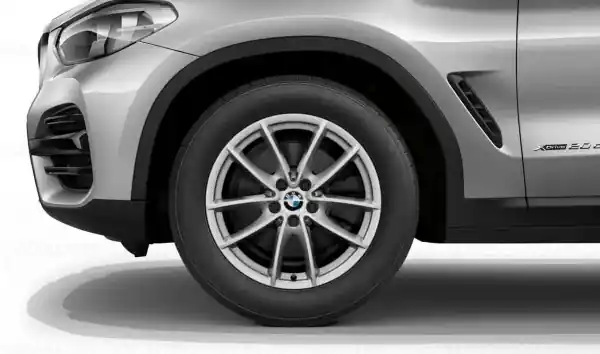 Roată completă de iarnă - V-Spoke 618 cu anvelopa Hankook Winter i* (BMW) evo2 SUV - 225/60R18 104H XL - BMW X3/X4 G01/G02 Discount