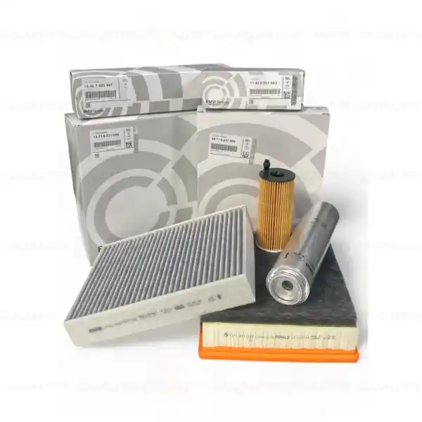 Disponibil imediat Set filtre originale - BMW - Seria 1, Seria 2, Seria 3, Seria 4 - F20, F20 LCI, F21, F21 LCI, F22, F22 LCI, F23, F23 LCI, F30, F30 LCI, F31, F31 LCI, F32, F32 LCI, F33, F33 LCI, F34, F34 LCI - Tip motor N47N, N20, N47S1, N26, B37, B47