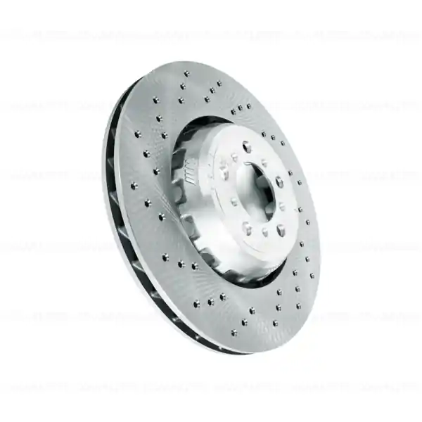Promoție Disc frana ventilat, perforat, M Performance, punte fata, stanga, Ø380mm - BMW Seria 2 G87M2, Seria 3 G80M3 G81M3, Seria 4 G82M4 G83M4