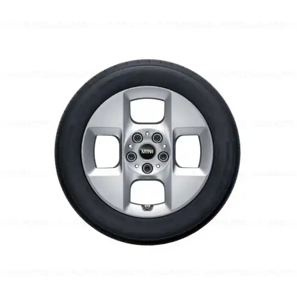Expediere rapidă Roată completă de iarnă - 4 Square Spoke 955 cu anvelopa Continental Winter Contact TS860S - 195/55R16 91H XL - Mini F65/F66/F67