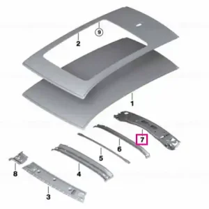 Traversa plafon - BMW iX3 G08, X3 G01 G08 M F97 Vezi acum