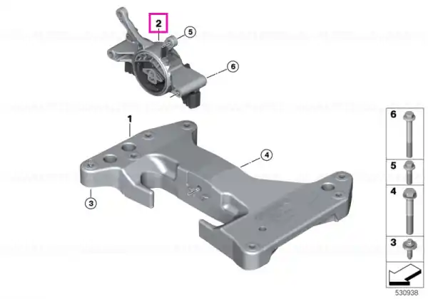 Suport cutie viteze - BMW Seria 4 G82 M4, MS BMW Motorsport G82 M4 GT4 Livrare expres