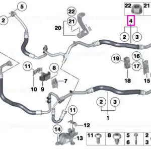 Conducta retur racire ulei - Rolls-Royce Dawn RR6, Ghost RR4, Wraith RR5 Preferatul clienților
