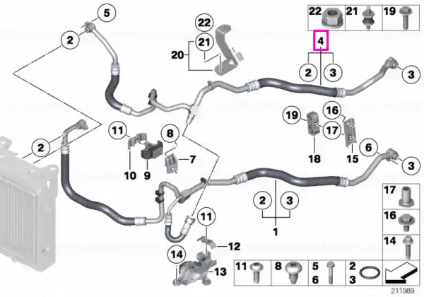 Conducta retur racire ulei - Rolls-Royce Dawn RR6, Ghost RR4, Wraith RR5 Preferatul clienților