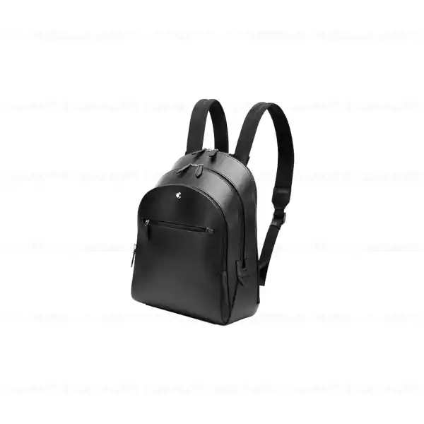 Rucsac "Montblanc pentru BMW", piele naturala, Negru (Black) Cumpără online