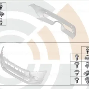 Cumpără acum Set piese bara spate, Kit Value Parts - Mini Cabrio F57, F55, F56