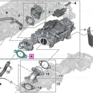 Garnitura etansare sistem EGR - BMW Seria 3 G20 G21, Seria 4 G22 G23 G26, Seria 5 G30 G31 G60 G61, Seria 6 G32, Seria 7 G11 G12 G70, Seria 8 G14 G15 G15, X3 G01 G45, X4 G02, X5 G05, X6 G06, X7 G07 Cumpărături sigure