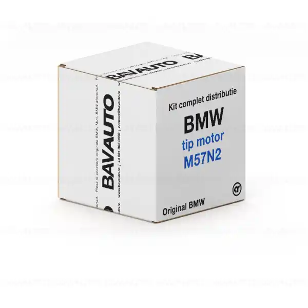 Preț mic Kit complet distributie - BMW - Seria 5, Seria 6, Seria 7, Seria X5, Seria X6, Seria X3, Seria 3 - E60, E60 LCI, E61, E61 LCI, E63 LCI, E64 LCI, E65, E70, E70 LCI, E71, E83, E83 LCI, E90, E90 LCI, E91, E91 LCI, E92, E92 LCI, E93 - Tip motor M57N2