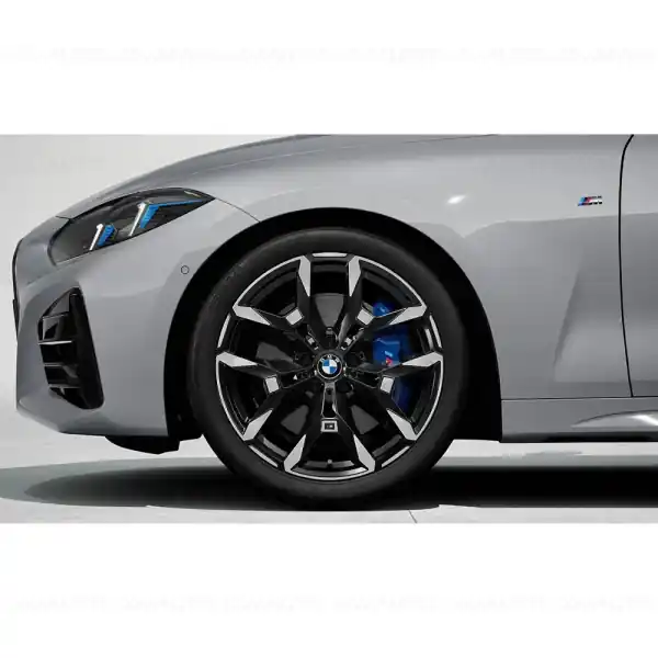 Cel mai vândut Janta aliaj usor - M Performance Double Spoke 995M - Bicolor Negru/Argintiu (Jet Black Uni/Bright Turned) - 8Jx19 H2 ET27 - BMW Seria 2 G42, Seria 3 G20 G21, Seria 4 G22 G23 - punte fata
